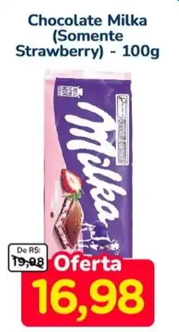 Nagumo Chocolate Milka (Somente Strawberry) oferta