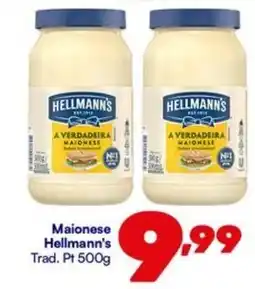 Barracão Supermercado Maionese Hellmann's Trad. Pt oferta