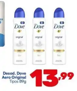 Barracão Supermercado Desod. Dove Aero Original Tipos oferta