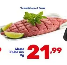 Barracão Supermercado Massa P/Kibe Cru oferta