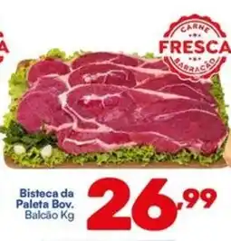 Barracão Supermercado Bisteca da Paleta Bov. Balcão oferta