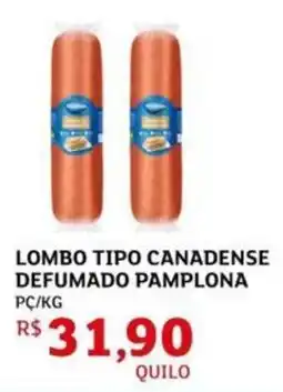 Assaí Atacadista Lombo tipo canadense defumado pamplona oferta