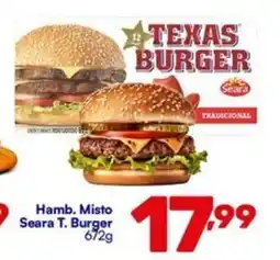 Barracão Supermercado Hamb. Misto Seara T. Burger oferta