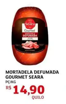 Assaí Atacadista Mortadela defumada gourmet seara oferta
