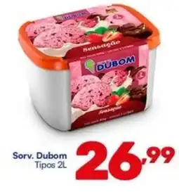 Barracão Supermercado Sorv. Dubom Tipos oferta