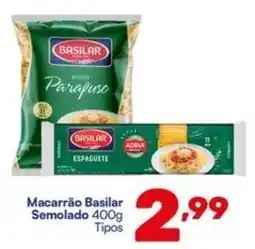 Barracão Supermercado Macarrão Basilar Semolado Tipos oferta