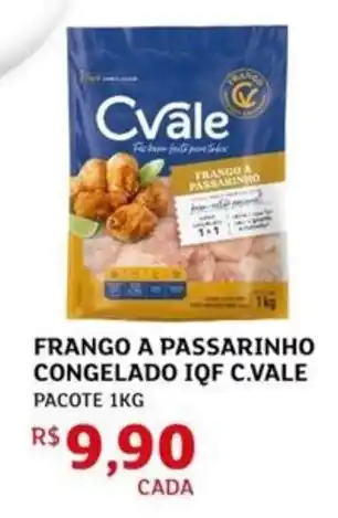 Assaí Atacadista Frango a passarinho congelado iqf c.vale oferta