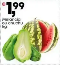 Frangolândia Melancia Ou chuchu oferta