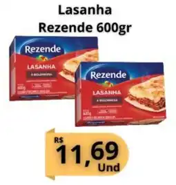 Supermercados Pague Menos Lasanha Rezende oferta