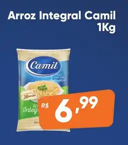 Supermercados Pague Menos Arroz Integral Camil oferta