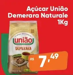 Supermercados Pague Menos Açúcar União Demerara Naturale oferta
