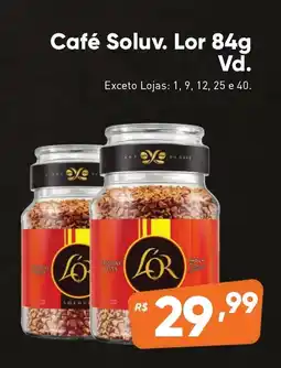 Supermercados Pague Menos Café Soluv. Lor Vd. oferta