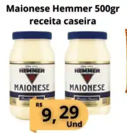Supermercados Pague Menos Maionese Hemmer receita caseira oferta