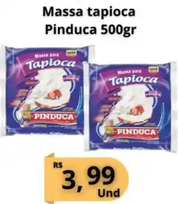Supermercados Pague Menos Massa tapioca Pinduca oferta