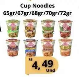 Supermercados Pague Menos Cup Noodles oferta