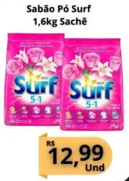Supermercados Pague Menos Sabão Pó Surf Sachê oferta