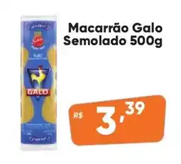 Supermercados Pague Menos Macarrão Galo Semolado oferta