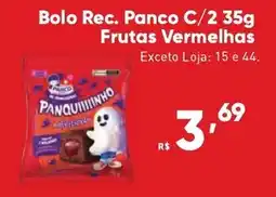 Supermercados Pague Menos Bolo Rec. Panco Frutas Vermelhas oferta