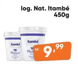 Supermercados Pague Menos log. Nat. Itambé oferta
