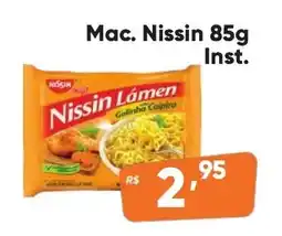 Supermercados Pague Menos Mac. Nissin Inst. oferta