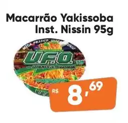 Supermercados Pague Menos Macarrão Yakissoba Inst. Nissin oferta
