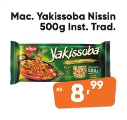 Supermercados Pague Menos Mac. Yakissoba Nissin Inst. Trad. oferta