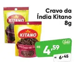 Supermercados Pague Menos Cravo da Índia Kitano oferta