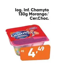 Supermercados Pague Menos log. Inf. Chamyto oferta