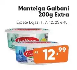 Supermercados Pague Menos Manteiga Galbani Extra oferta