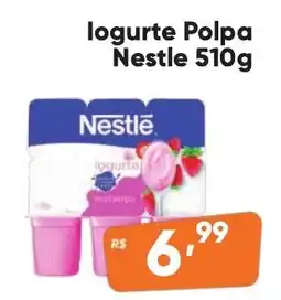 Supermercados Pague Menos logurte Polpa Nestle oferta