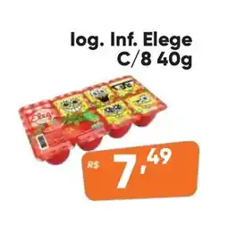 Supermercados Pague Menos log. Inf. Elege C/8 oferta