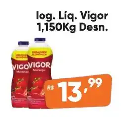 Supermercados Pague Menos log. Liq. Vigor Desn. oferta
