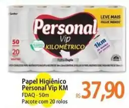 Atacadão Papel Higiênico Personal Vip KM oferta
