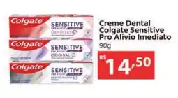 Supermercados Pague Menos Creme Dental Colgate Sensitive Pro Alívio Imediato oferta