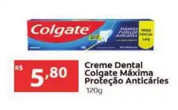Supermercados Pague Menos Creme Dental Colgate Maxima Proteção Anticáries oferta