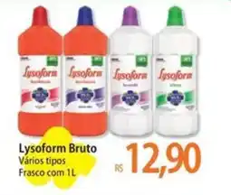 Atacadão Lysoform Bruto Vários tipos Frasco oferta