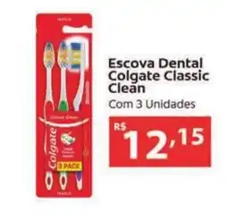 Supermercados Pague Menos Escova Dental Colgate Classic Clean oferta