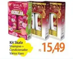 Atacadão Kit Skala Shampoo + Condicionador Vários tipos oferta