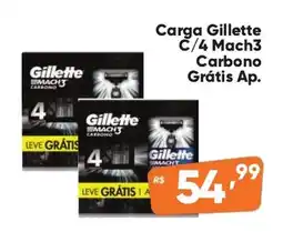 Supermercados Pague Menos Carga Gillette oferta