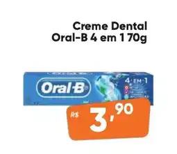 Supermercados Pague Menos Creme Dental Oral-B 4 em oferta