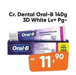 Supermercados Pague Menos Cr. Dental Oral-B 3D White oferta