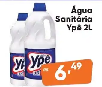 Supermercados Pague Menos Água Sanitária Ypê oferta