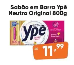 Supermercados Pague Menos Sabão em Barra Ypê Neutro Original oferta