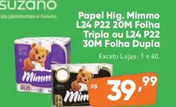 Supermercados Pague Menos Papel Hig. Mimmo oferta