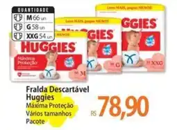 Atacadão Fralda Descartável Huggies oferta