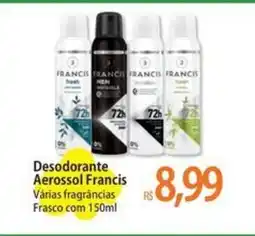 Atacadão Desodorante Aerossol Francis oferta