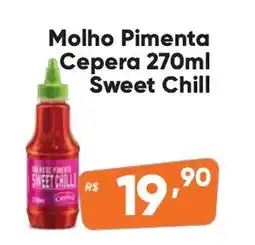 Supermercados Pague Menos Molho Pimenta Cepera Sweet Chill oferta