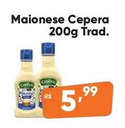Supermercados Pague Menos Maionese Cepera Trad. oferta