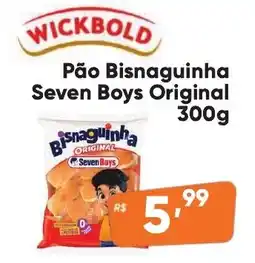 Supermercados Pague Menos Pão Bisnaguinha Seven Boys Original oferta