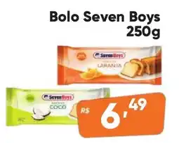 Supermercados Pague Menos Bolo Seven Boys oferta